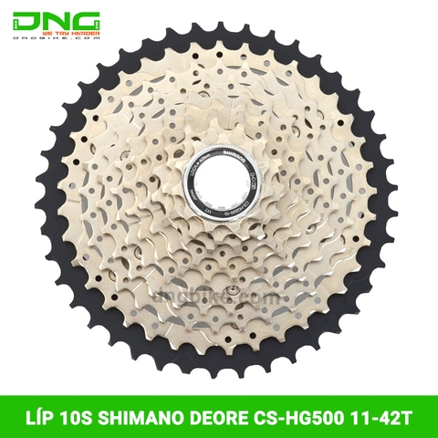 Líp xe đạp 10S SHIMANO DEORE HG500-10 11-42T