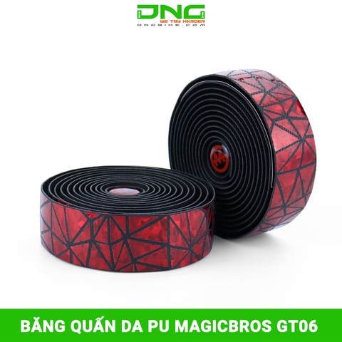 Băng quấn ghi đông xe đạp da PU MAGICBROS GT06