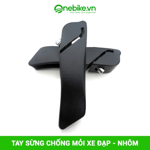 Tay sừng chống mỏi xe đạp - nhôm