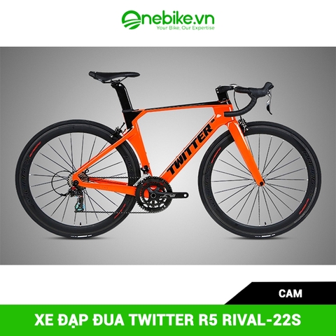 Xe đạp đua TWITTER R5 RIVAL-22S-V- Ghi đông carbon - Vành carbon