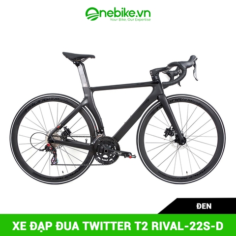 Xe đạp đua TWITTER T2 RIVAL-22S-D- Ghi đông Carbon - Vành Carbon