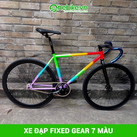 Xe đạp Fixed Gear 7 màu