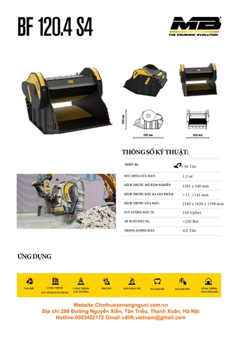 Máy Nghiền BF 120.4 S4