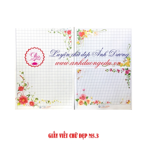 Giấy LCĐ - M5.3 (mặt ô li đứng/ mặt chia hai)