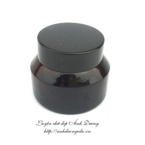 Lọ đựng mực 15ml hình trụ