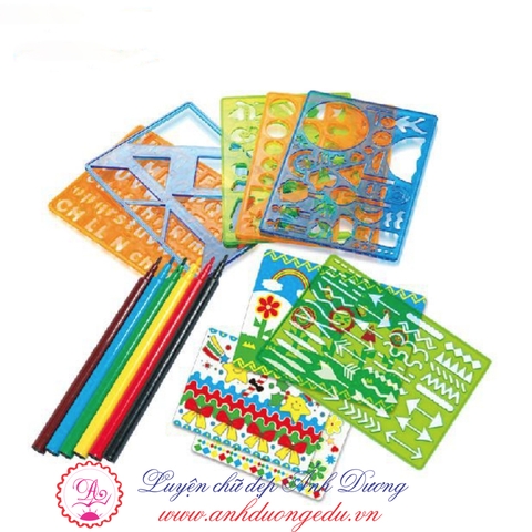 Thước vẽ sáng tạo First Classroom