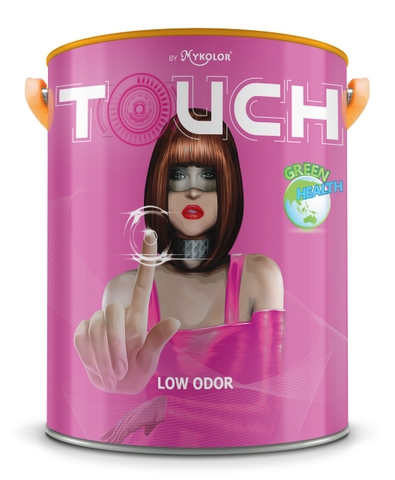 SƠN MÙI TỰ NHIÊN NỘI THẤT - MYKOLOR TOUCH LOW ODOR 4,375L