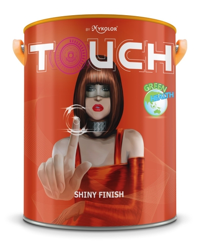 SƠN NƯỚC NGOẠI THẤT CAO CẤP - MYKOLOR TOUCH SHINY FINISH 4,375L