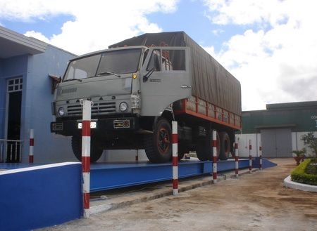 Cân ôtô - Kết cấu TS300