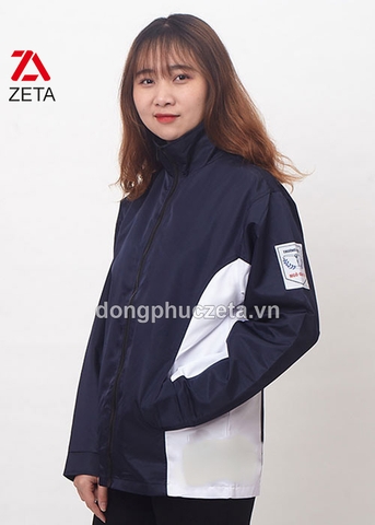Đồng phục áo khoác gió học sinh MS 039