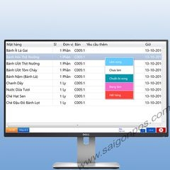 Màn hình Bếp hiển thị Order bếp - Kitchen Display Screen (KDS)