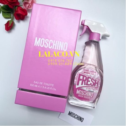 Nước hoa Nữ Moschino Fresh Pink Couture EDT 100ml