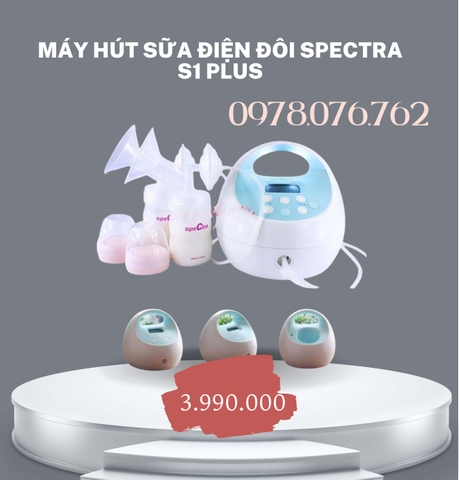 Máy hút sữa điện đôi Spectra S1 Plus