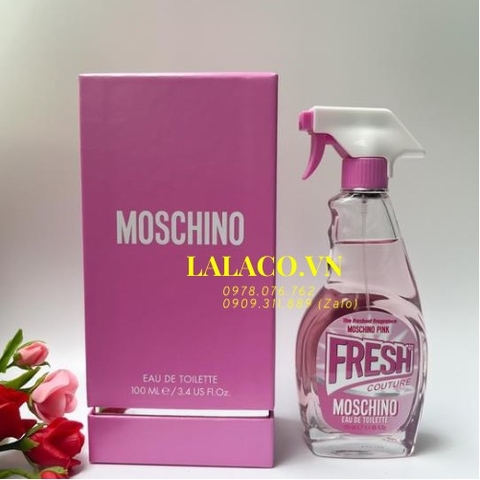 Nước hoa Nữ Moschino Fresh Pink Couture EDT 100ml