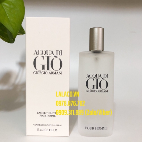 [15ml] Nước hoa Nam Giorgio Armani Acqua Di Gio Pour Homme