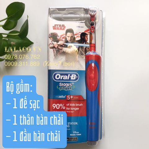 Bàn chải đánh răng điện Oral-B Vitality Braun