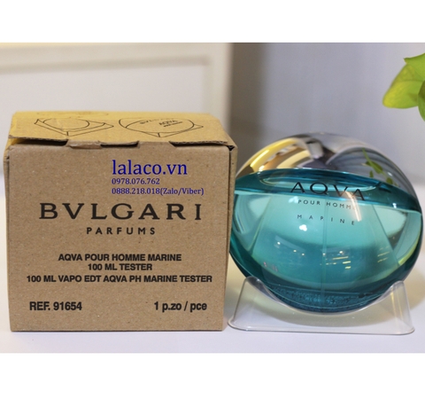 Tester Bvlgari Aqva Pour Homme Marine 100ml