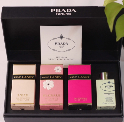 Gift Set Prada Miniatures For Women Collection