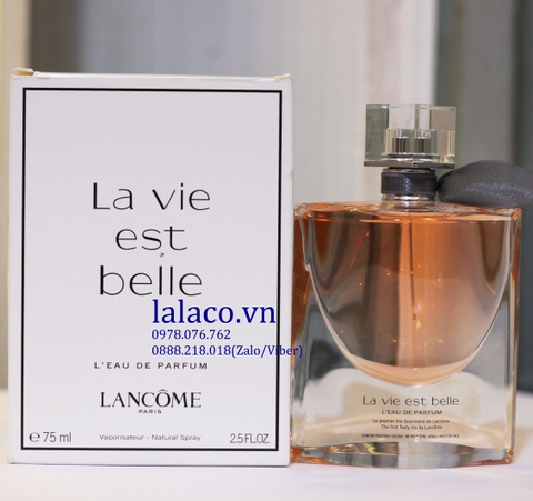 Nước Hoa Tester Lancome La Vie Est Belle 75ml - Pháp