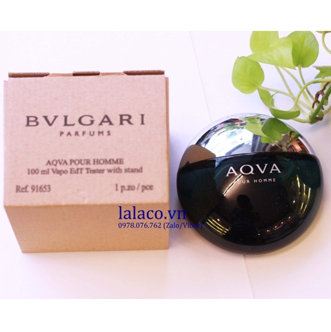 Tester Bvlgari Aqva Pour Homme EDT 100ml