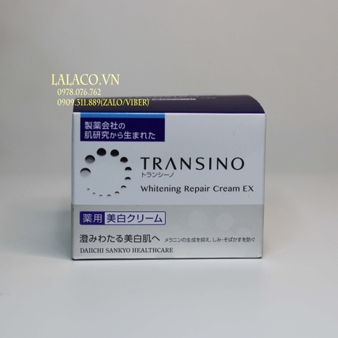 [New 2020] Kem Dưỡng Trắng Và Tái Tạo Da Transino Whitening Repair Cream EX 35g