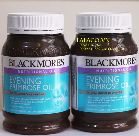 Tinh dầu Hoa Anh Thảo Evening Primrose Oil Blackmores 190 viên