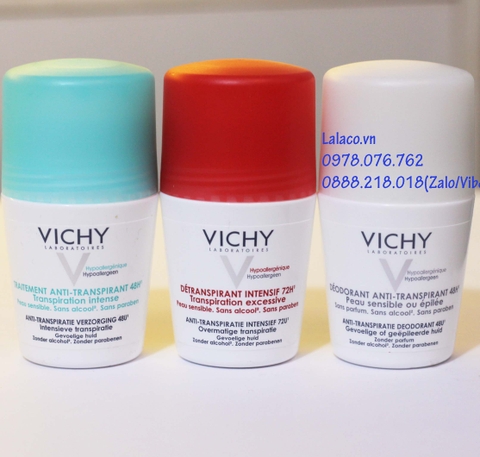 Lăn khử mùi Vichy của Pháp 50ml