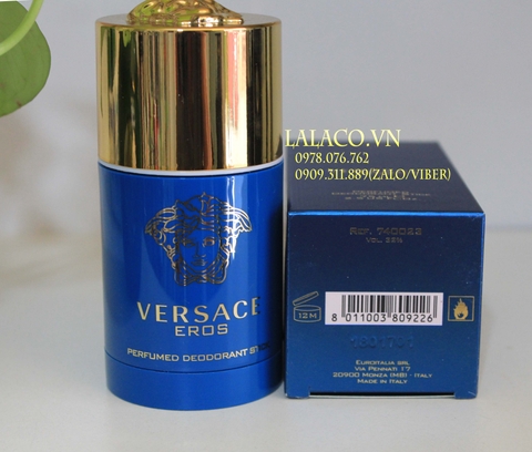 Lăn khử mùi Versace Eros 75ml