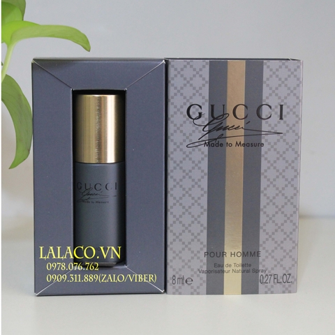 [ Ống 8ml ] Nước hoa Gucci Made To Measure Pour Homme 8ml