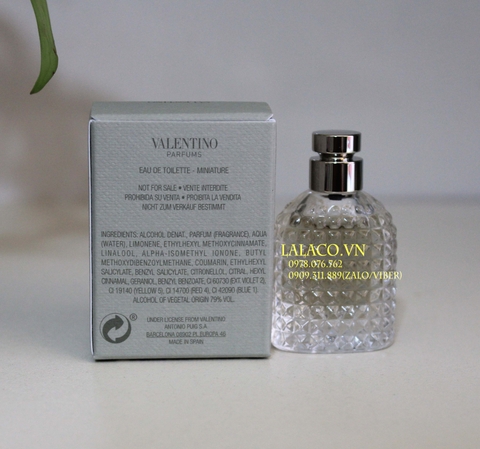 [ Mini 4ml ] Nước hoa Valentino Uomo Acqua 4ml