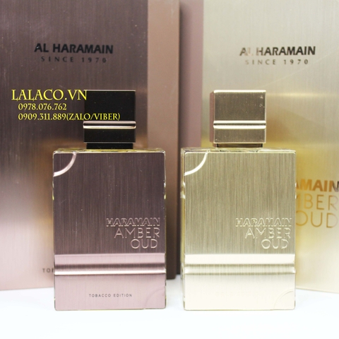 Nước Hoa Al Haramain Amber Oud Gold Edition & Tobacco Edition EDP 60ml