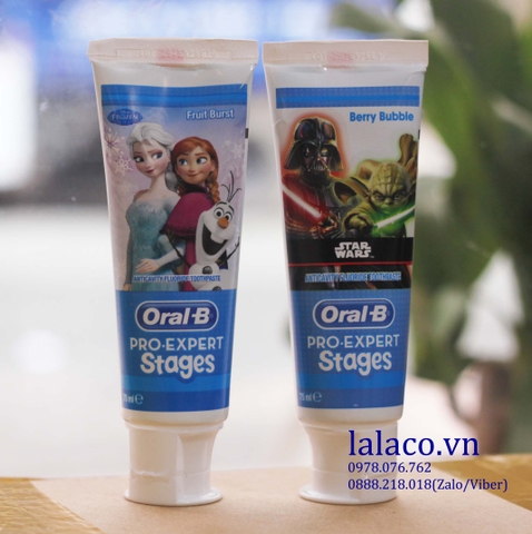 Kem đánh răng cho trẻ em Oral-B Stages 75ml