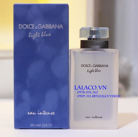 Nước hoa Dolce&Gabbana Light Blue Eau Intense 100ml