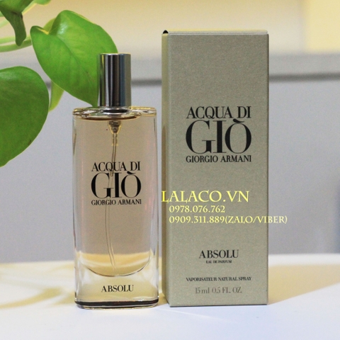 Nước hoa Acqua di Giò Absolu EDP 15ml