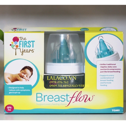 Bình sữa BREASTFLOW – THE FIRST YEAR 150ml - Hàng Mỹ