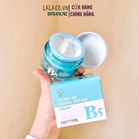 Kem dưỡng phục hồi và làm trắng da Prettyskin Hydra B5 Derma Repair Cream 52ml