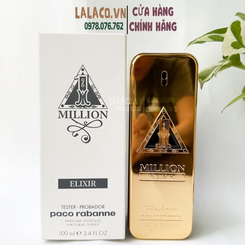 [TESTER] Nước Hoa Nam PACO RABANNE 1 MILLION ELIXIR PARFUM INTENSE 100ML