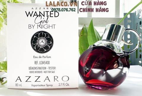 [Tester] Nước Hoa Nữ Azzaro Wanted Girl By Night  Eau de Parfum 80ml