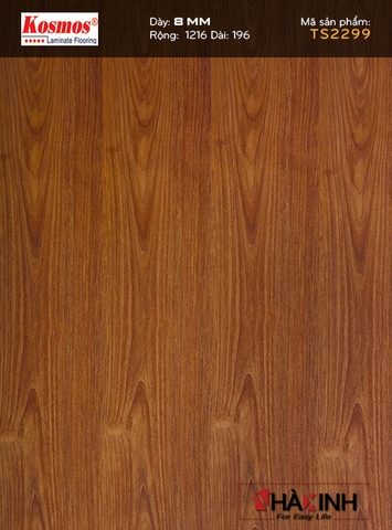 Sàn gỗ Kosmos TS2299 (8ly bảng lớn)