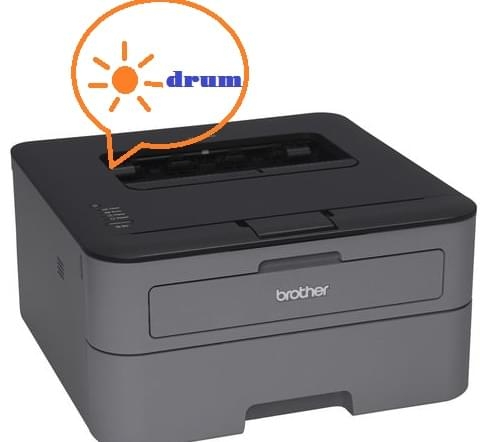 Cách reset drum máy in brother HL 2321D