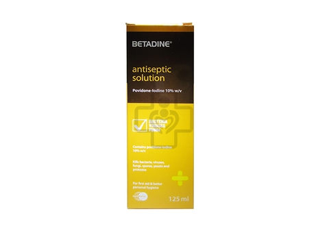 Betadine Antiseptic Solution 125ml