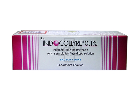 Indocollyre 0,1% Eye Drops 5ml