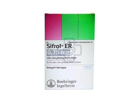 Sifrol ER  0,75mg