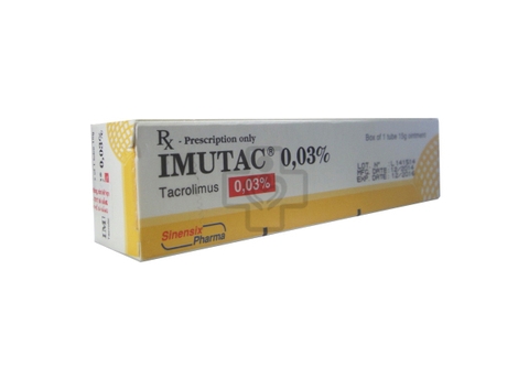 Imutac Ointment 0,03% 15g