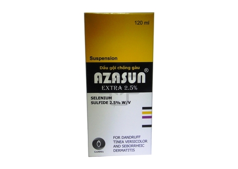 Azasun 2,5% Shampoo 120ml