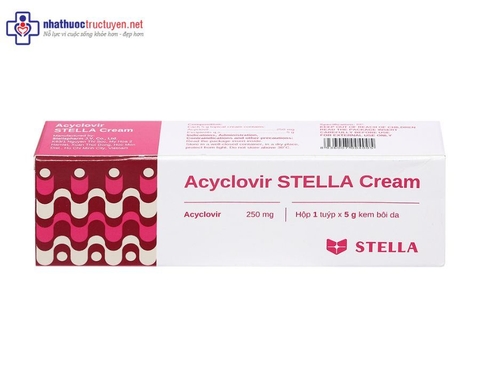 Acyclovir Cream 5g (1tube x 1 hộp)