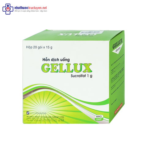 Gellux 1g (20 gói x 15g)