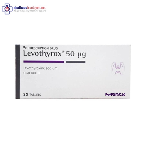 Levothyrox 50mcg (10 viên x 3 vỉ)