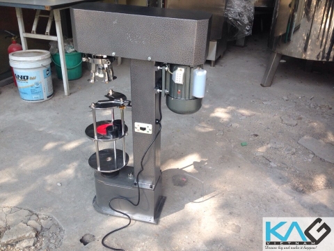 hướng dẫn sử dụng máy đóng nắp chai bán tự động