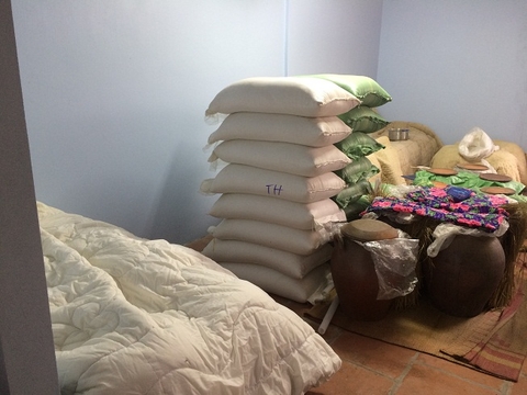 phòng chứa gạo và ủ men rượu tại xưởng đông anh